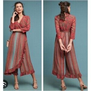 Bl^nk anthropologie jumpsuit womens Xsmall  Multicolor Coconut Girl